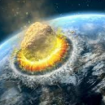 asteroid hitting earth